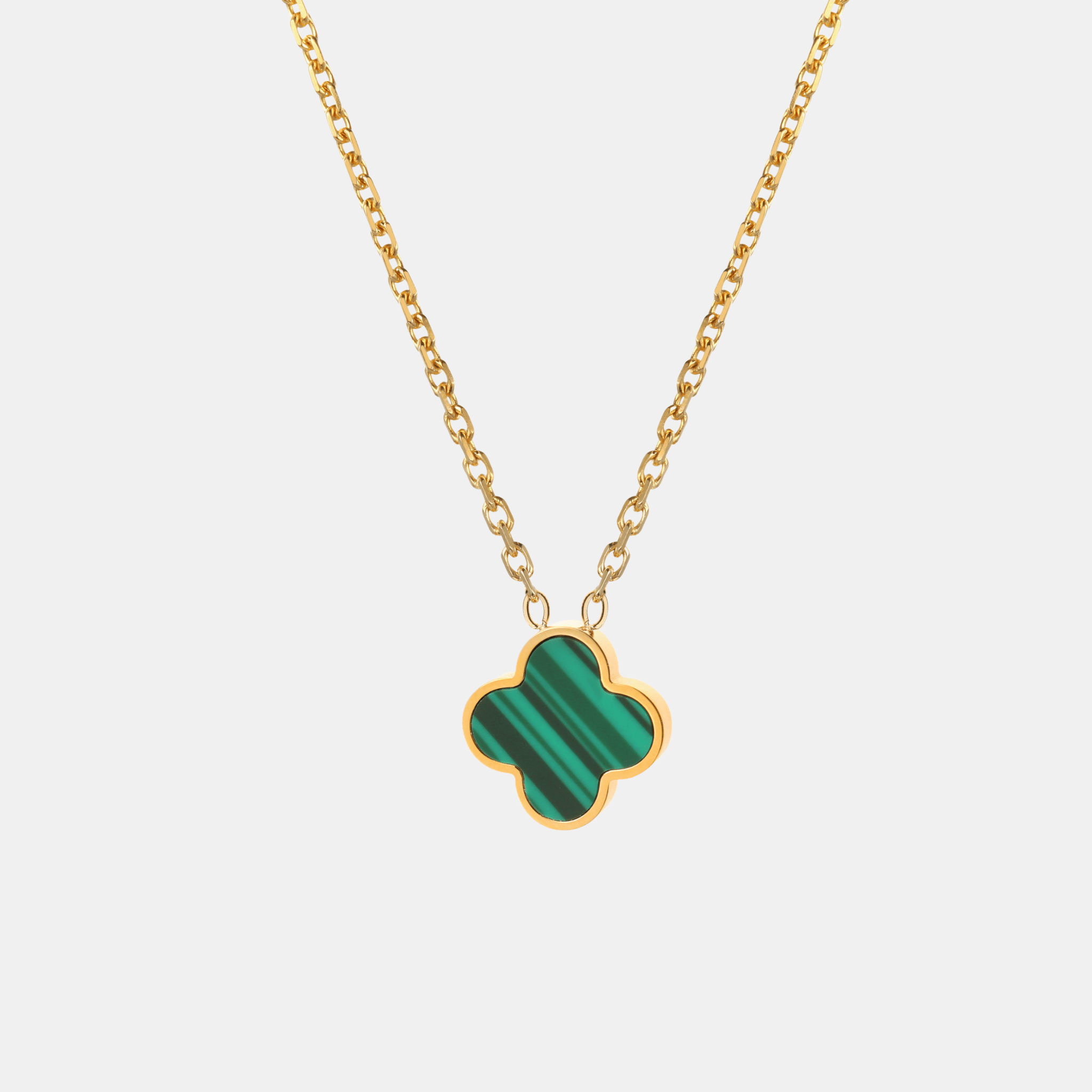 Green Clover Kette