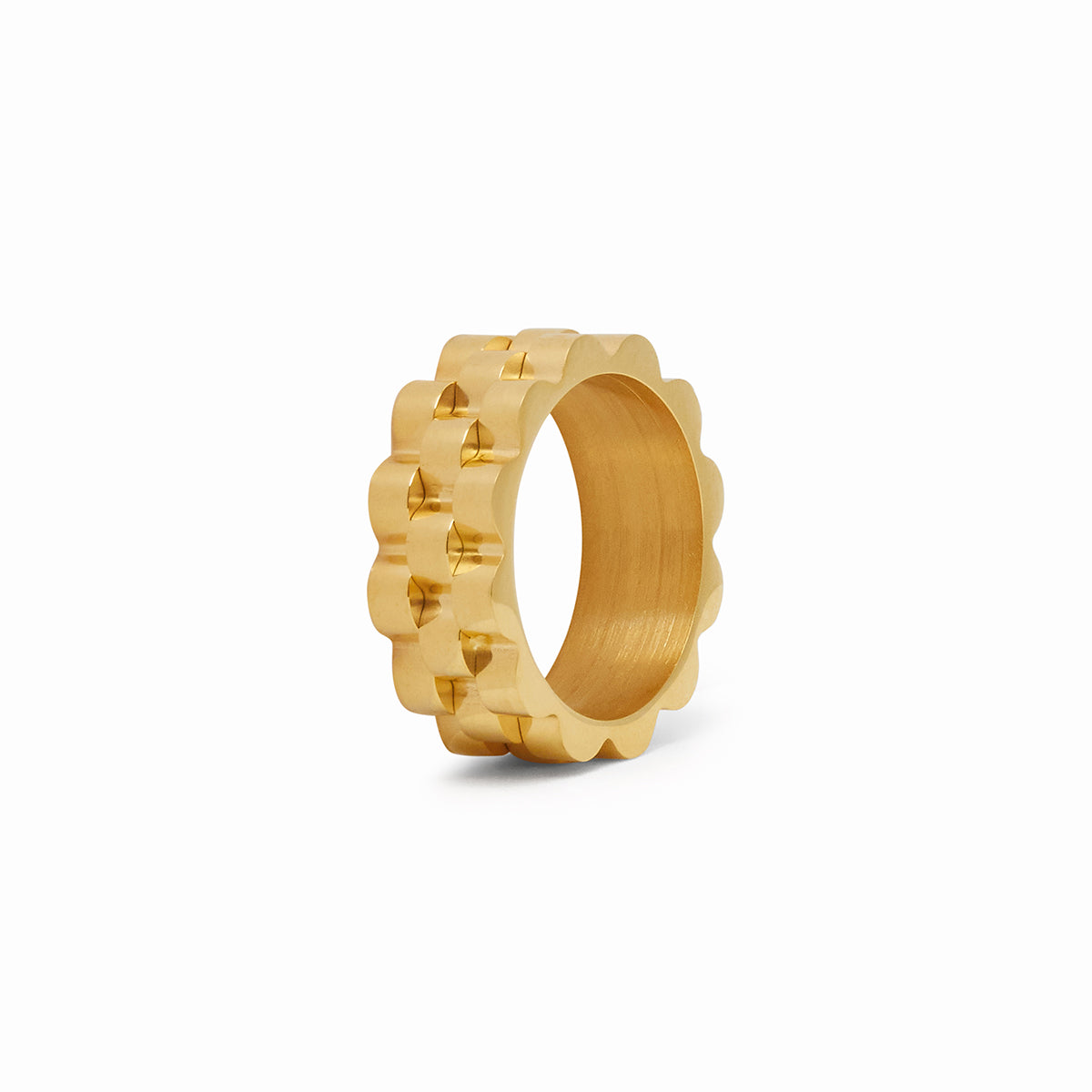 Watch Strap Ring - Gold