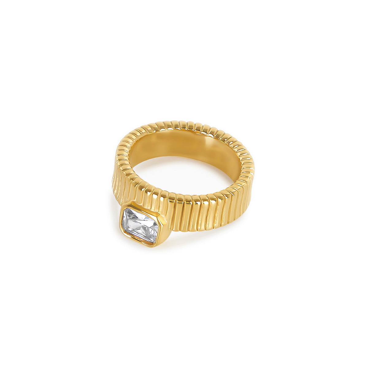 Savannah Ring- Gold/Sone