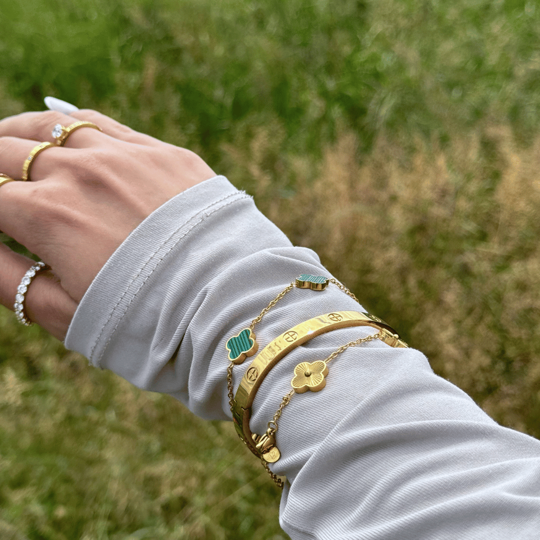 Green Clover Bracelet