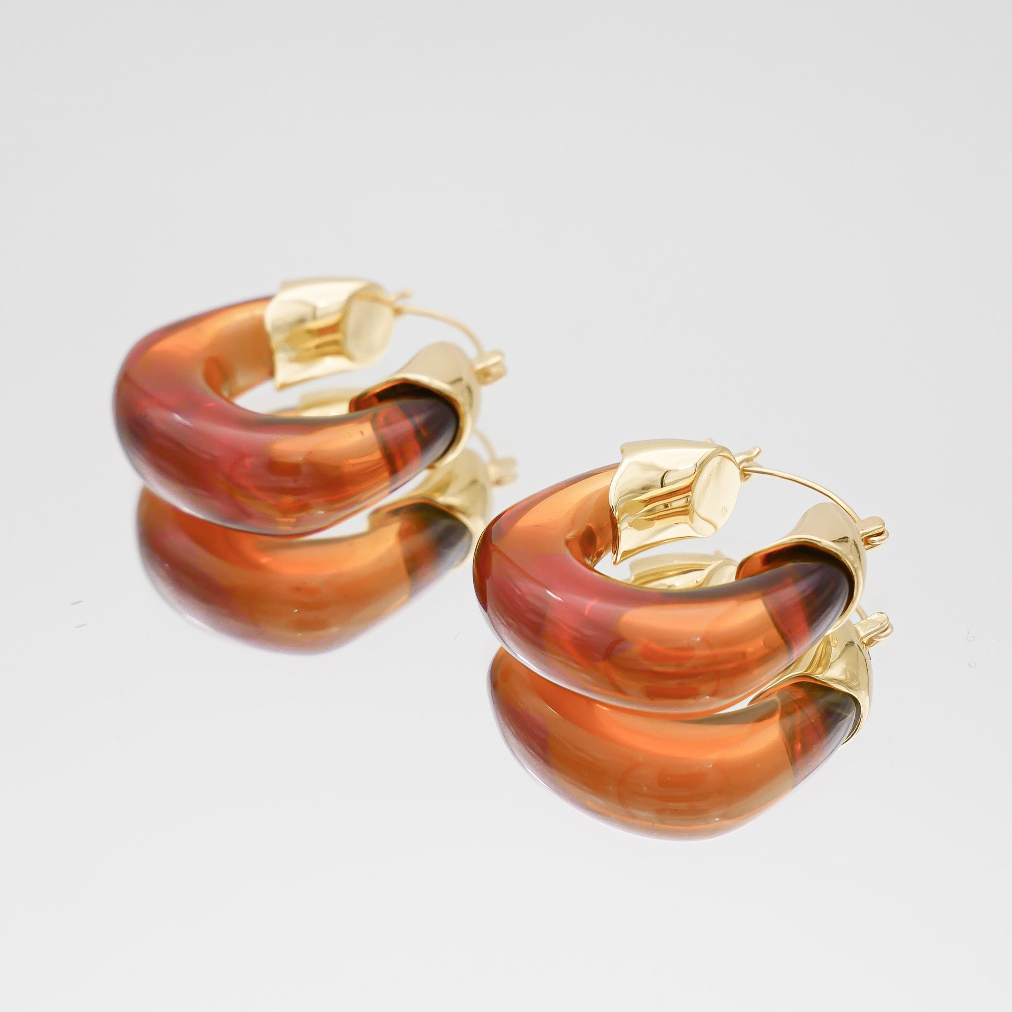 Celine Amber Earrings