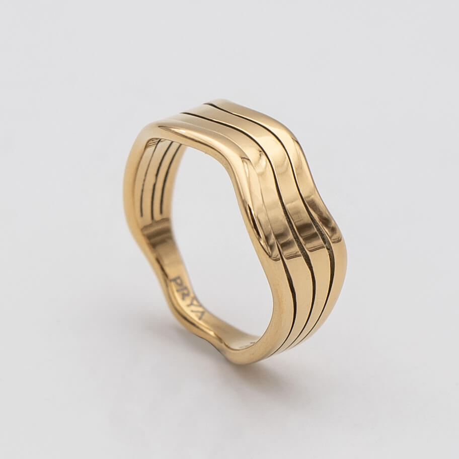 Esme Triple Wave Ring