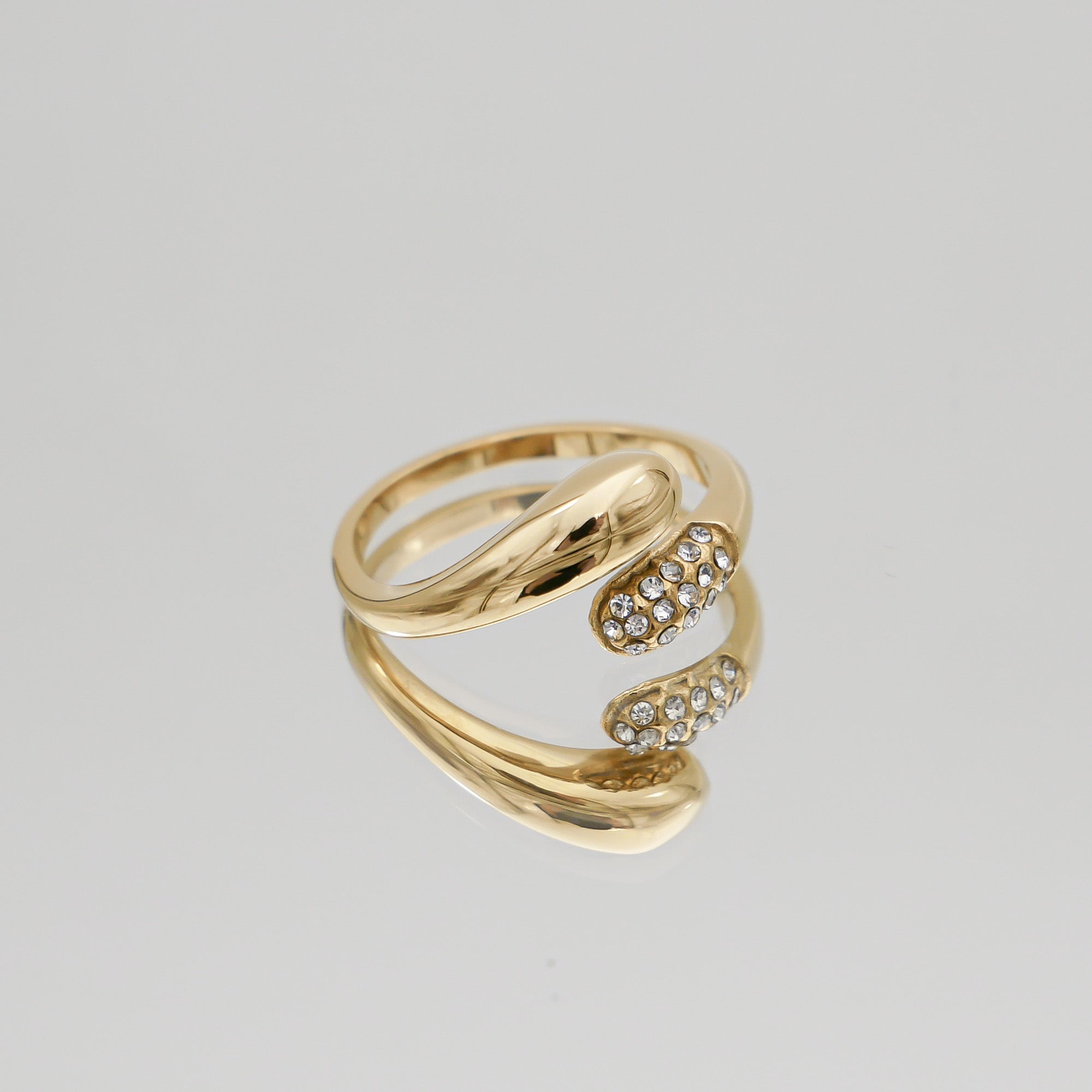 Melia Adjustable Snake Ring