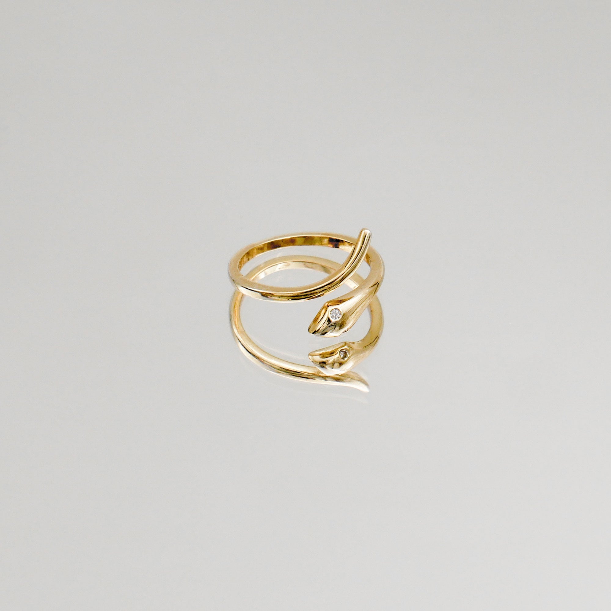 Savannah Adjustable Snake Ring